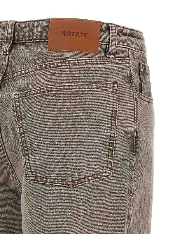 ストレートジーンズ - ブラウン shop online: ROTATE Birger Christensen