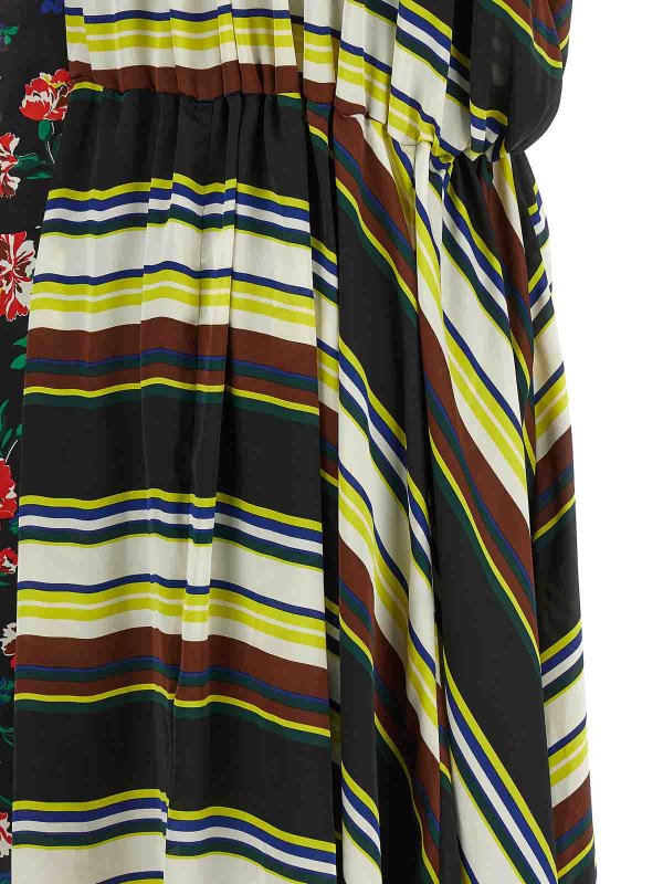 Pattern Mix Dress shop online: Sacai