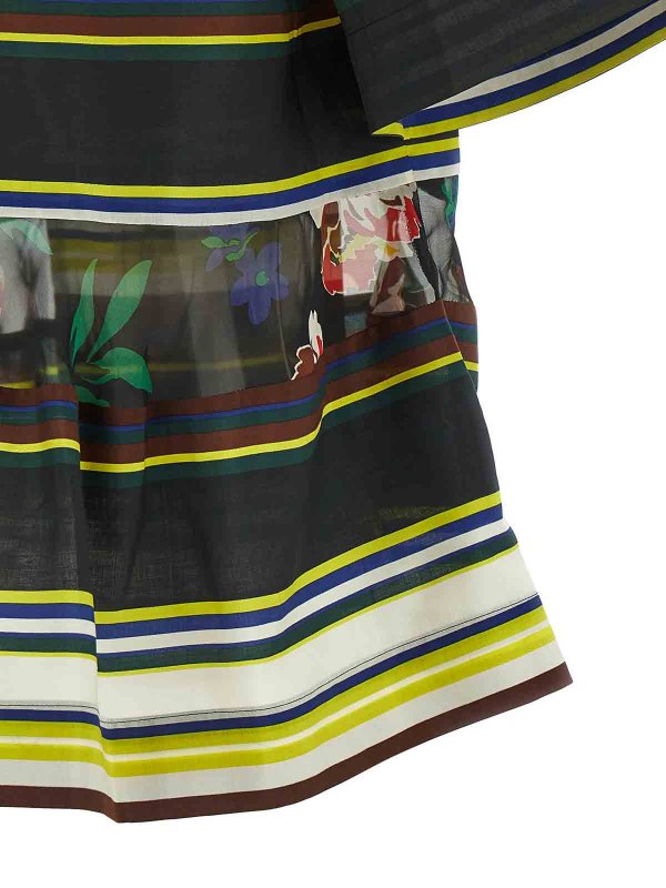 Pattern Mix Shirt shop online: Sacai
