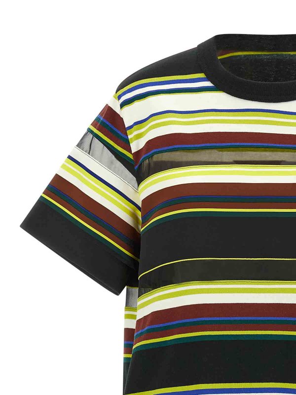 The Best Shops Sacai: ニーレングスドレス - 膝丈ドレス - マルチカラー