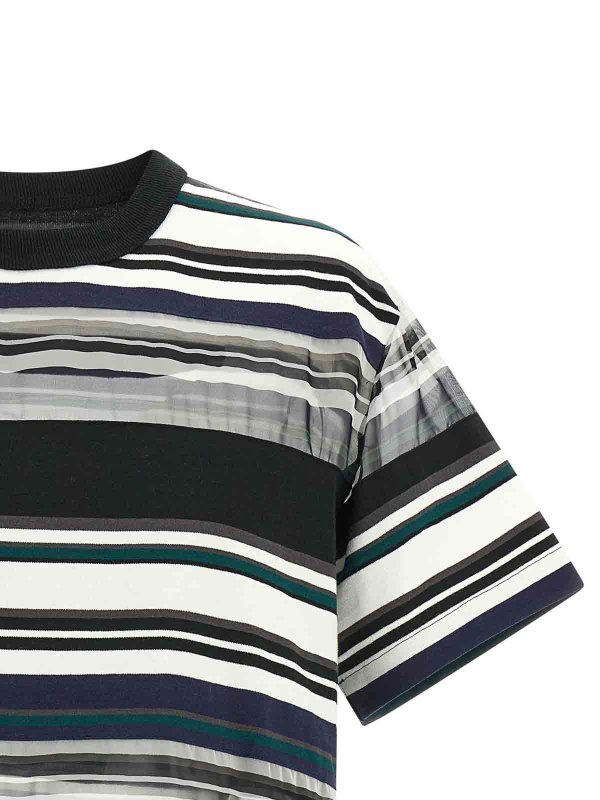The Best Shops Sacai: Camisetas - Camiseta - Multicolor