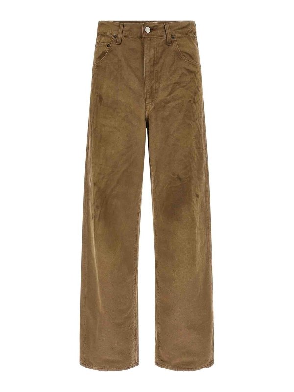 SSSTEIN: Pantalons casual - Pantalons Décontractés - Beige