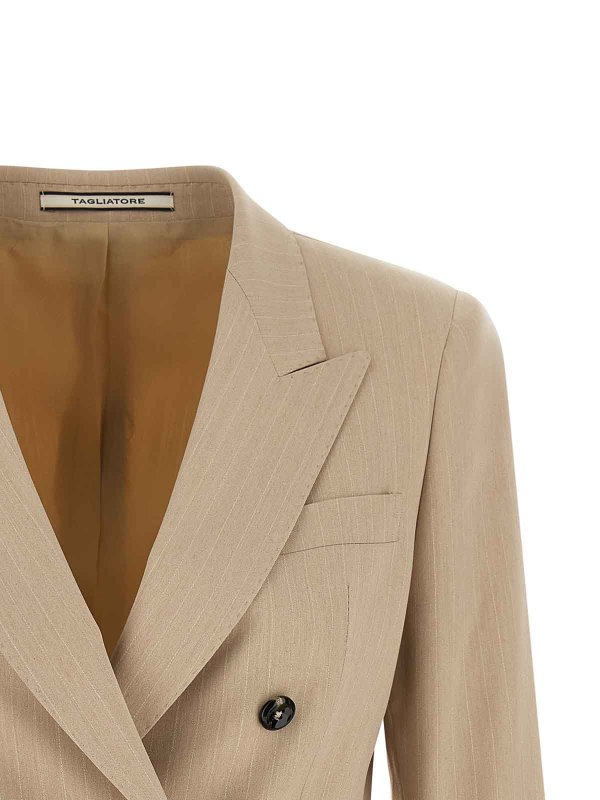 The Best Shops TAGLIATORE: Blazer - Blazer - Beis