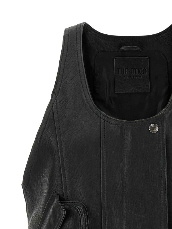 The Best Shops The Attico: ベスト - ベスト - 黒