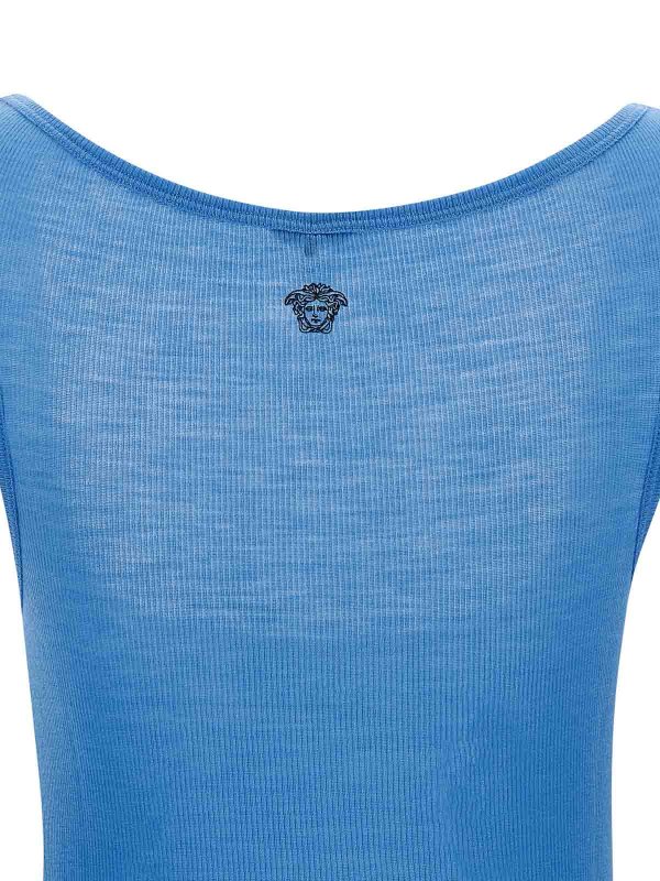 Top - Azul Claro shop online: VERSACE
