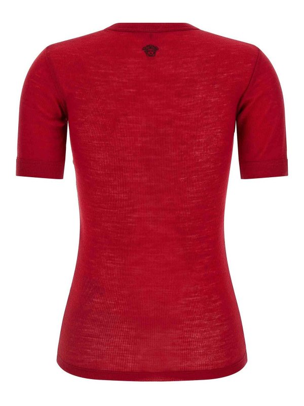VERSACE: T-shirts online - T-Shirt - Rot