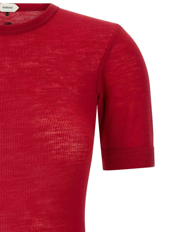The Best Shops VERSACE: T-shirts - T-Shirt - Rot