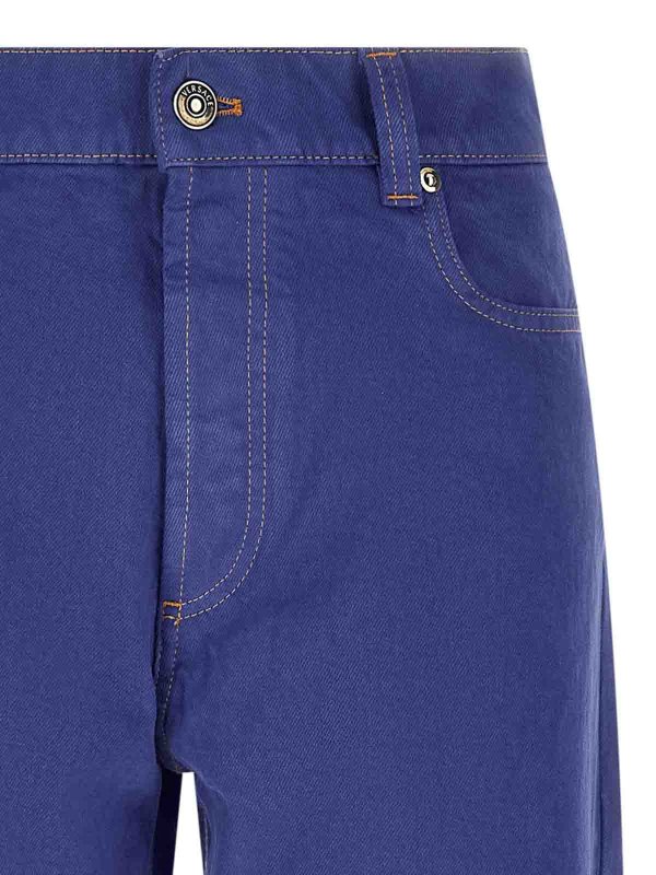 The Best Shops VERSACE: Straight Leg Jeans - Straight Leg Jeans - Blau
