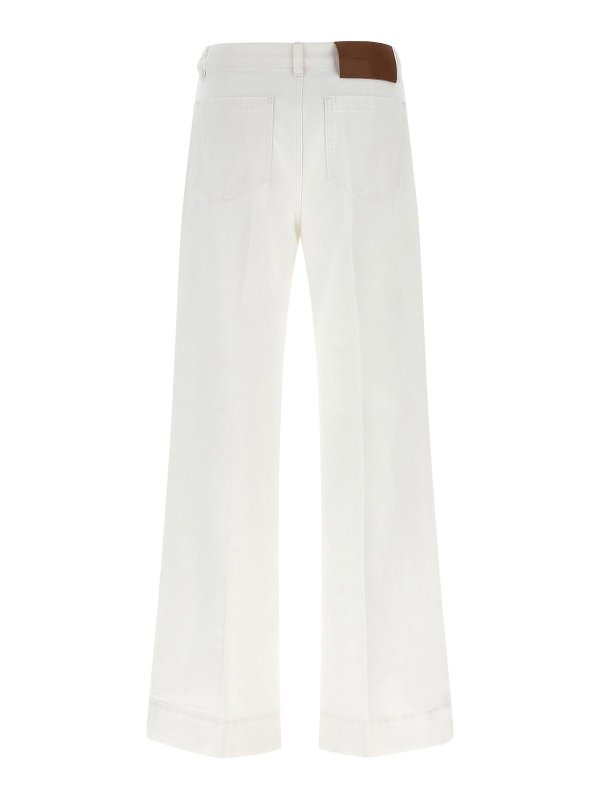 VICTORIA BECKHAM: ベルボトムジーンズ online - フレアジーンズ - 白
