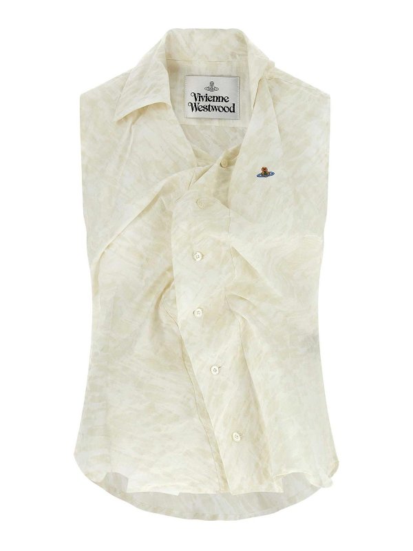 VIVIENNE WESTWOOD: シャツ - シャツ - ベージュ