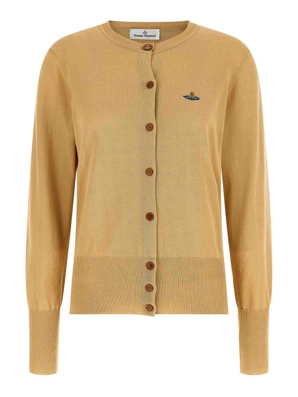Vivienne Westwood Bea Cardigan - Beige - Women|1803002PY003FC404