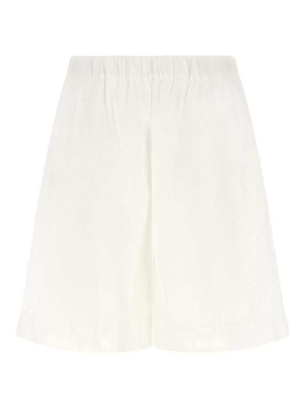 XACUS: Hosen Shorts - Shorts - Weiß