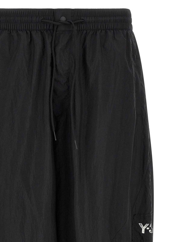 The Best Shops Y-3: tracksuit bottoms - Rough-Edged Joggers