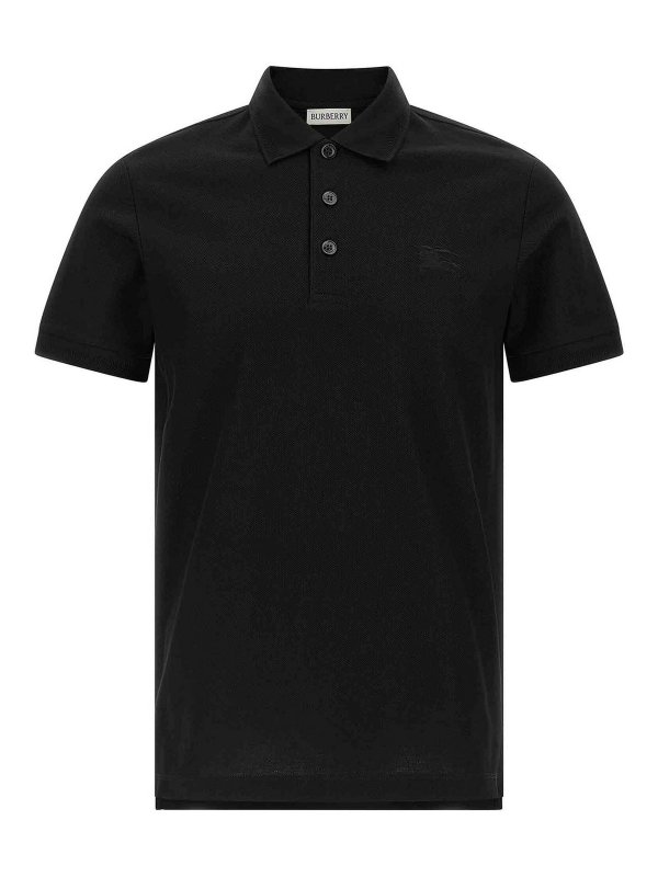 BURBERRY: Poloshirts - Poloshirt - Schwarz