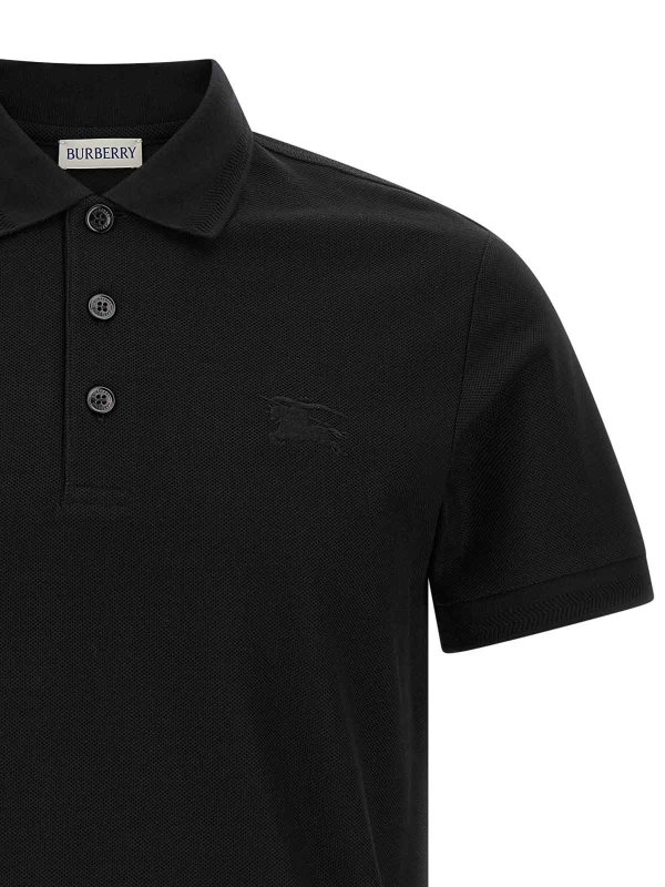 The Best Shops BURBERRY: Poloshirts - Poloshirt - Schwarz