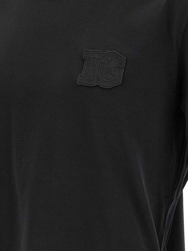 Tシャツ - 黒 shop online: DOLCE & GABBANA