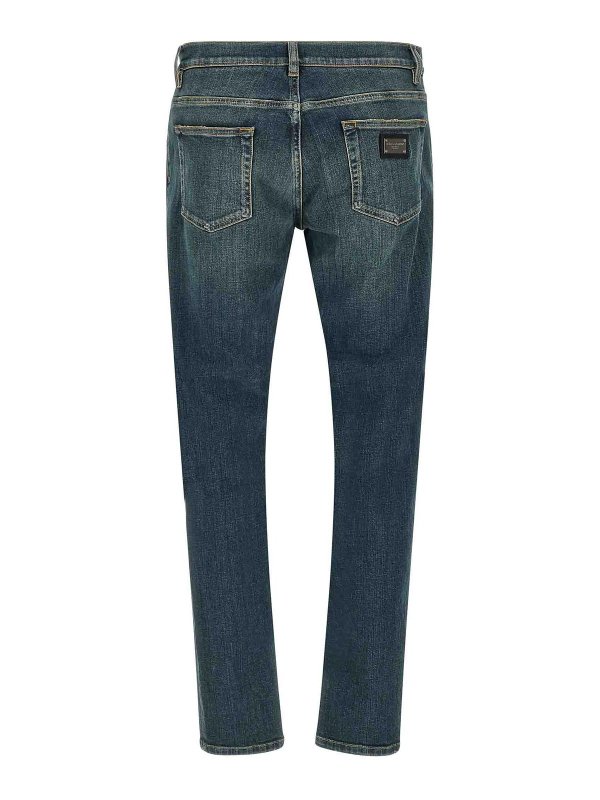 DOLCE & GABBANA: straight leg jeans online - Essential Jeans
