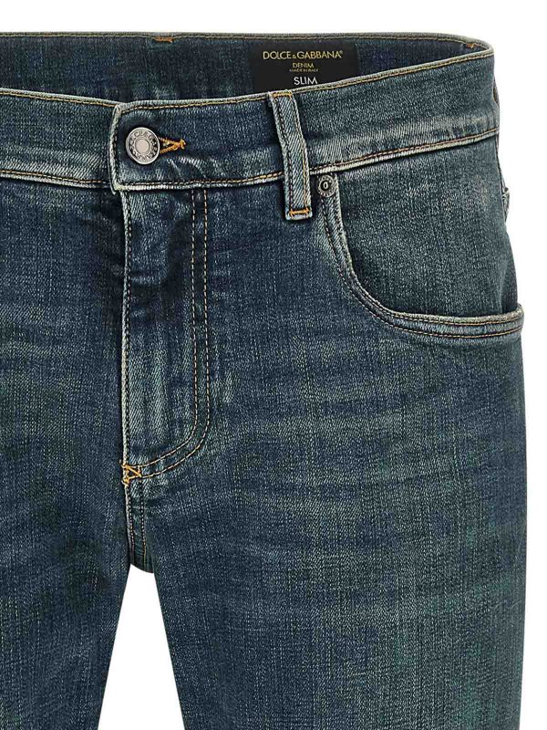 The Best Shops DOLCE & GABBANA: straight leg jeans - Essential Jeans