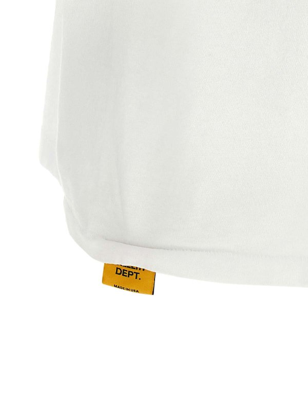 Camiseta - Blanco shop online: GALLERY DEPT.
