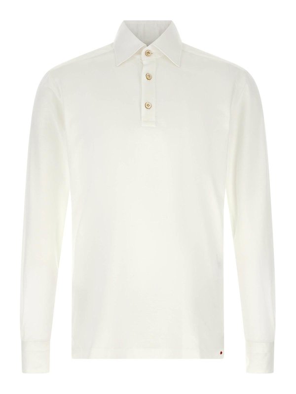KITON: Polos  - Polo - Blanc