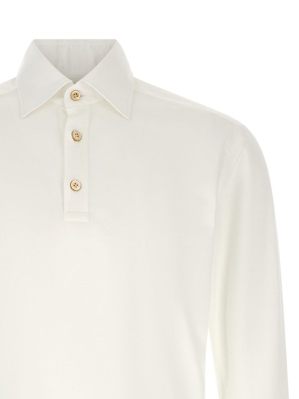 The Best Shops KITON: Polos  - Polo - Blanc