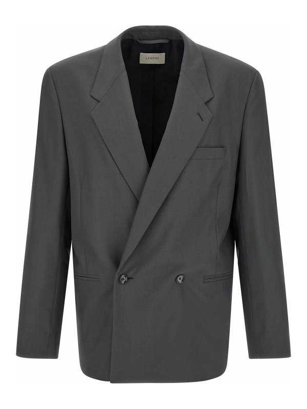 LEMAIRE: Blazer - Blazer - Gris
