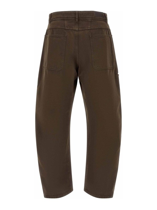 LEMAIRE: casual trousers online - Twisted Workwear Pants