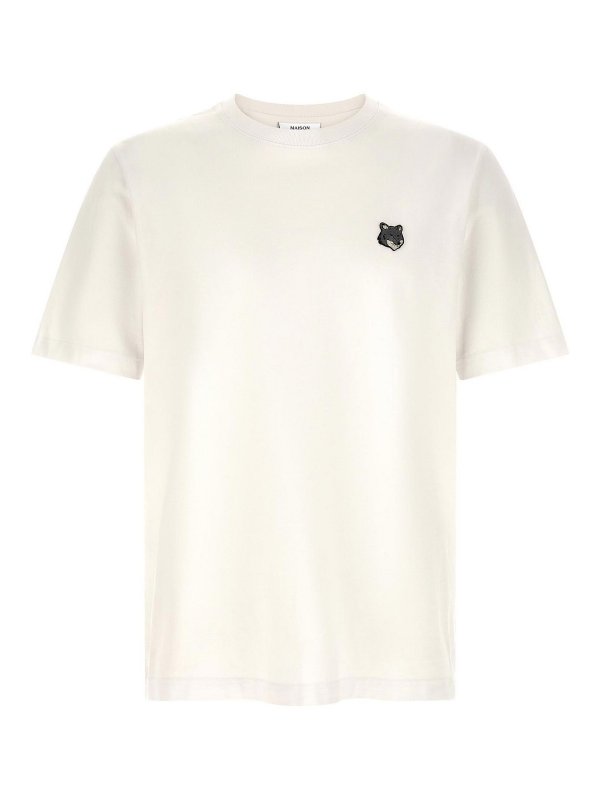 MAISON KITSUNÉ: Camisetas - Camiseta - Blanco