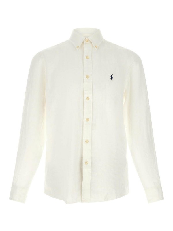 POLO RALPH LAUREN: シャツ - シャツ - 白