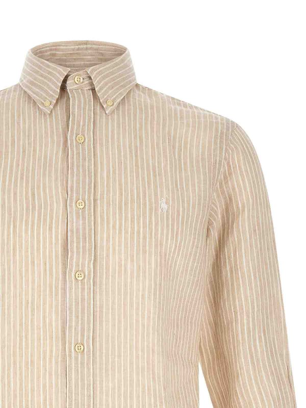 The Best Shops POLO RALPH LAUREN: Hemden - Hemd - Beige