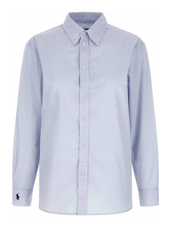 POLO RALPH LAUREN: Hemden - Hemd - Hellblau