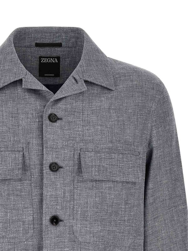 The Best Shops ZEGNA: blouses - Overshirt