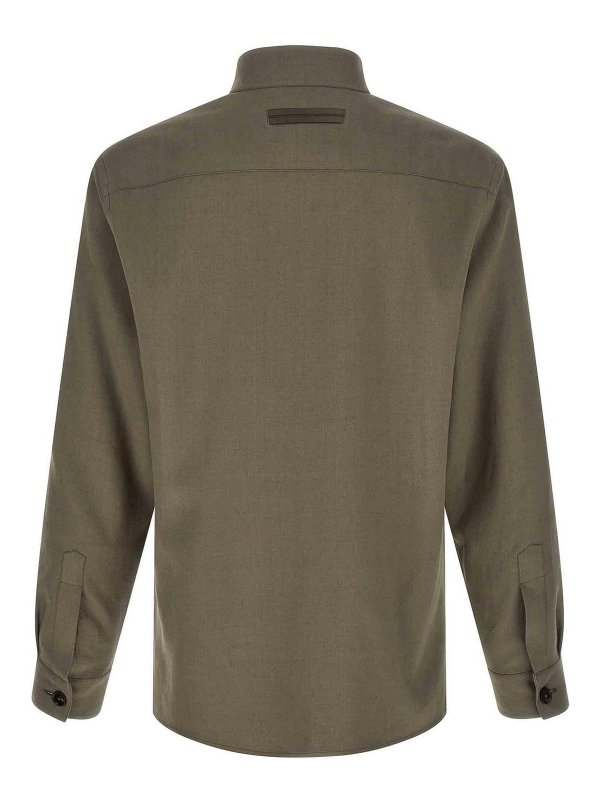 ZEGNA: Blusas online - Blusa - Gris