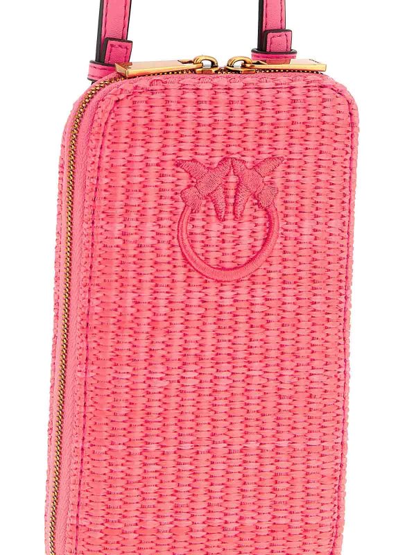 Raffia Smartphone Holder shop online: Pinko