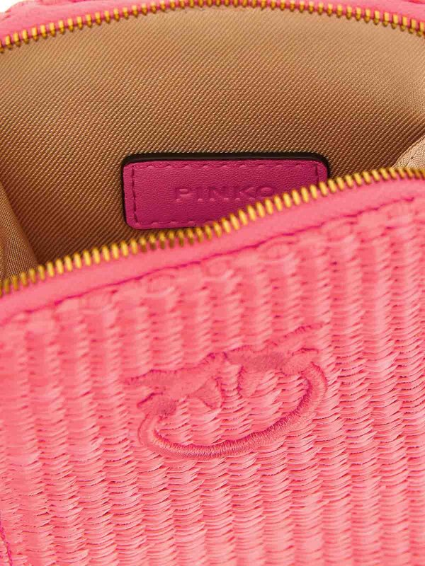 Pinko buy online Raffia Smartphone Holder
