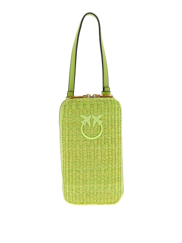 Pinko: Cases & Covers - Raffia Smartphone Holder
