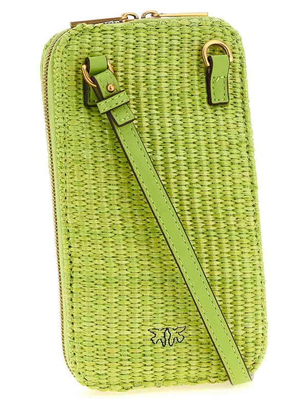 The Best Shops Pinko: Cases & Covers - Raffia Smartphone Holder