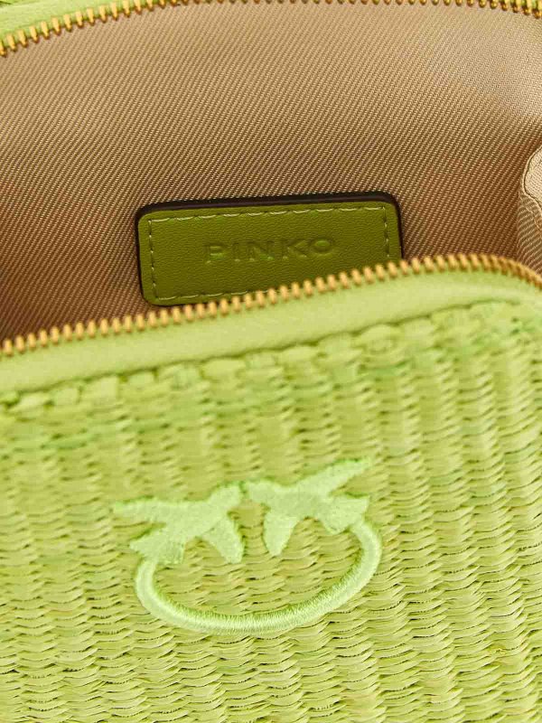 Pinko buy online Raffia Smartphone Holder