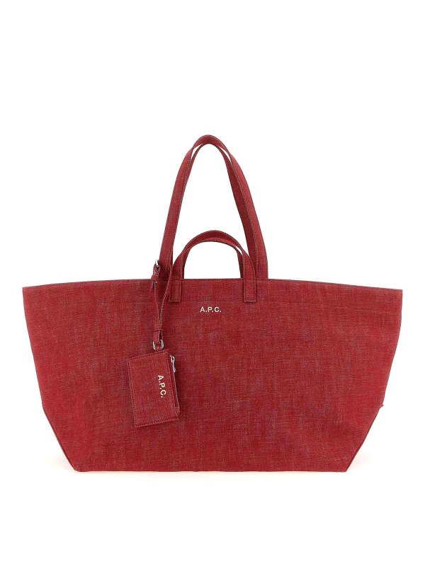 A.P.C.: Bolsos Shopping - Bolso Shopping - Rojo