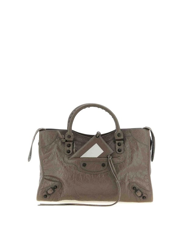 BALENCIAGA: Handtaschen - Shopper - Grau