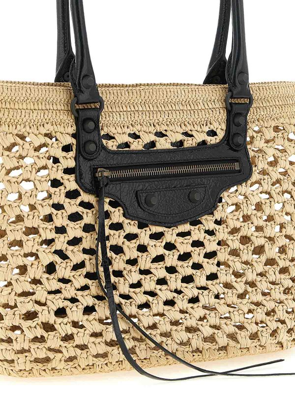 The Best Shops BALENCIAGA: ショルダーバッグ - ショルダーバッグ - ベージュ