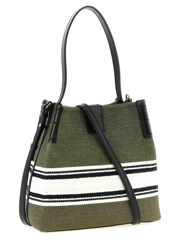Balmain: Bucket-bags online - Bucket-Bag - Grün