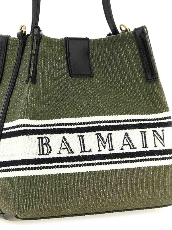 The Best Shops Balmain: Bucket-bags - Bucket-Bag - Grün
