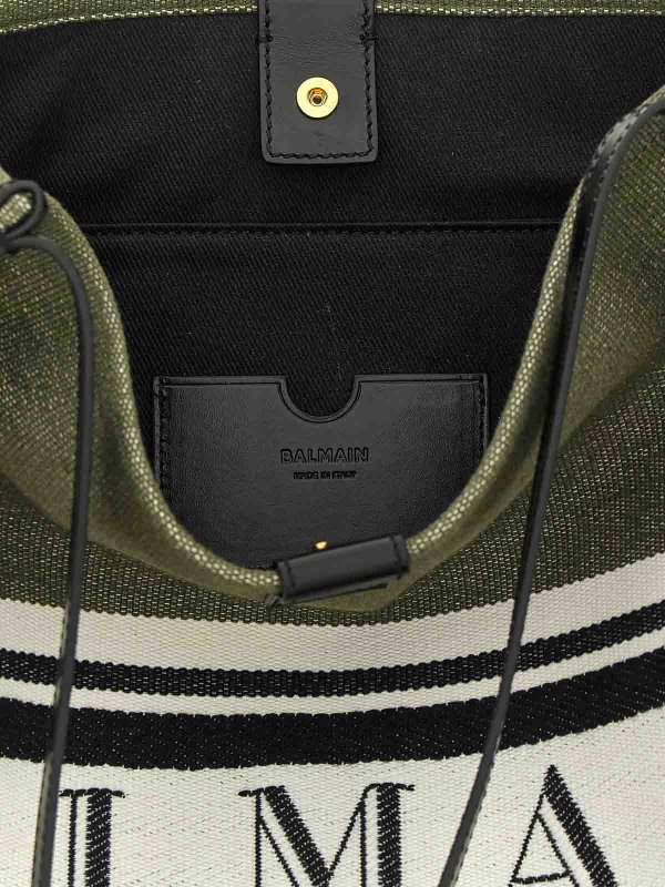 Sac Cabas - Vert shop online: Balmain