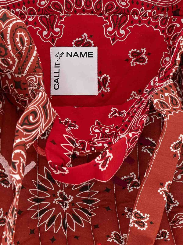 トートバッグ - 赤 shop online: CALL IT BY YOUR NAME