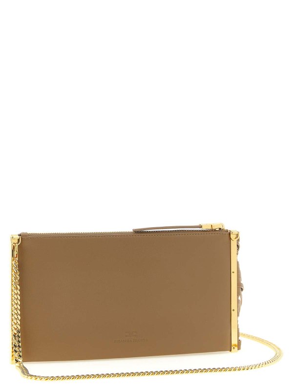 ELISABETTA FRANCHI: クラッチバッグ online - クラッチバッグ - ベージュ