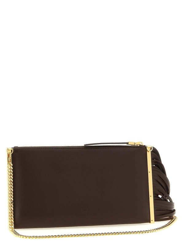 ELISABETTA FRANCHI: クラッチバッグ online - クラッチバッグ - ブラウン