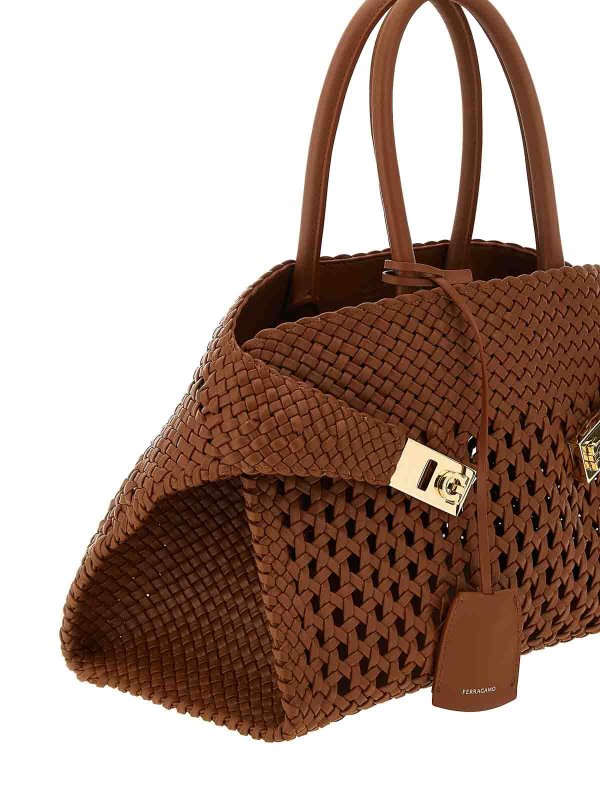 The Best Shops SALVATORE FERRAGAMO: トートバッグ - トートバッグ - ブラウン