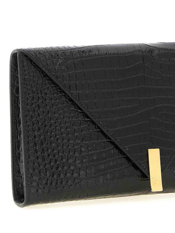 The Best Shops GIUSEPPE ZANOTTI: クラッチバッグ - クラッチバッグ - 黒