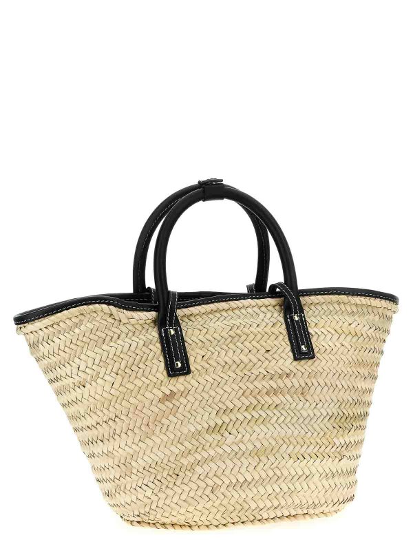JACQUEMUS: Sacs à main online - Sac Cabas - Noir